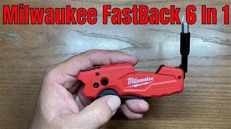 milwaukee fastback 6 in 1